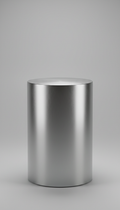 Brushed Metal Cocktail Table Square